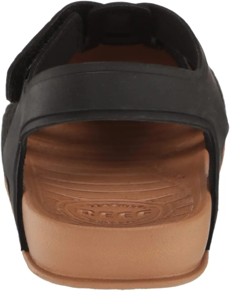 REEF Toddler/Little Kid Water Beachy Fisherman Sandal, Water Friendly, Adjustable Velcro Strap, Closed Toe