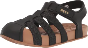 REEF Toddler/Little Kid Water Beachy Fisherman Sandal, Water Friendly, Adjustable Velcro Strap, Closed Toe
