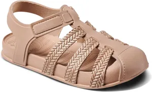 REEF Toddler/Little Kid Water Beachy Fisherman Sandal, Water Friendly, Adjustable Velcro Strap, Closed Toe