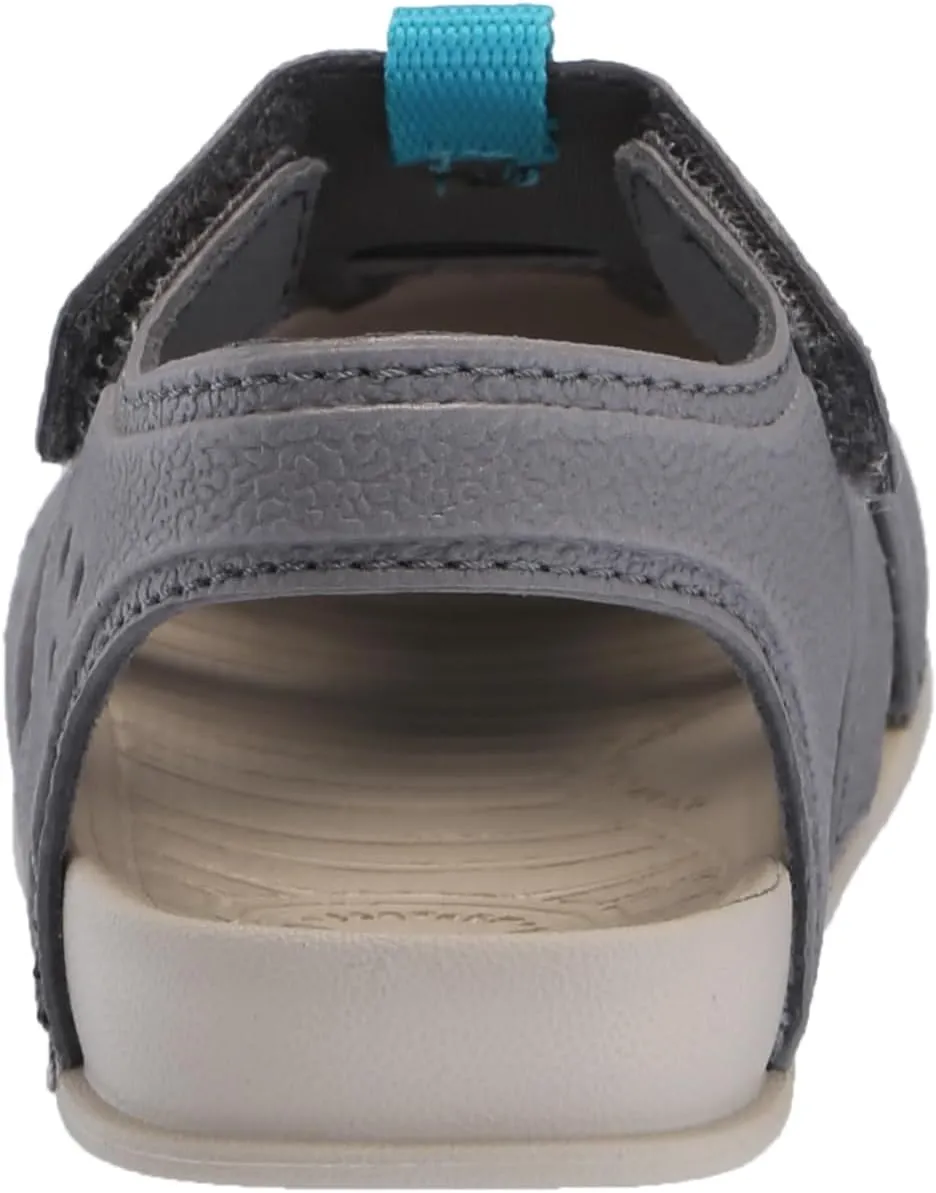 REEF Toddler/Little Kid Water Beachy Fisherman Sandal, Water Friendly, Adjustable Velcro Strap, Closed Toe