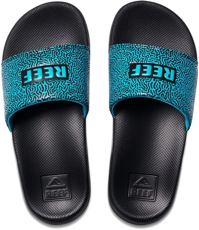 REEF Unisex-Child Kids One Slide Sandal