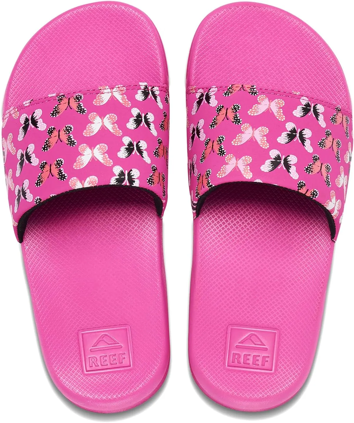 REEF Unisex-Child Kids One Slide Sandal