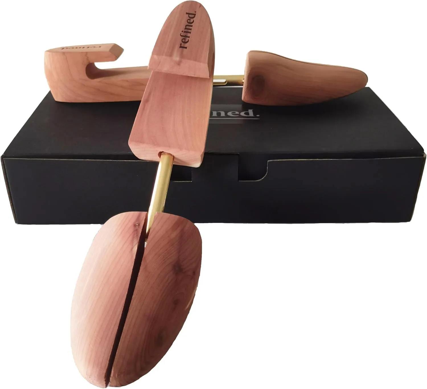 Refined.Shoe trees for men Cedar Wood Shoe Tree Men's Cedar Shoe Trees for all types of flat-sole shoes