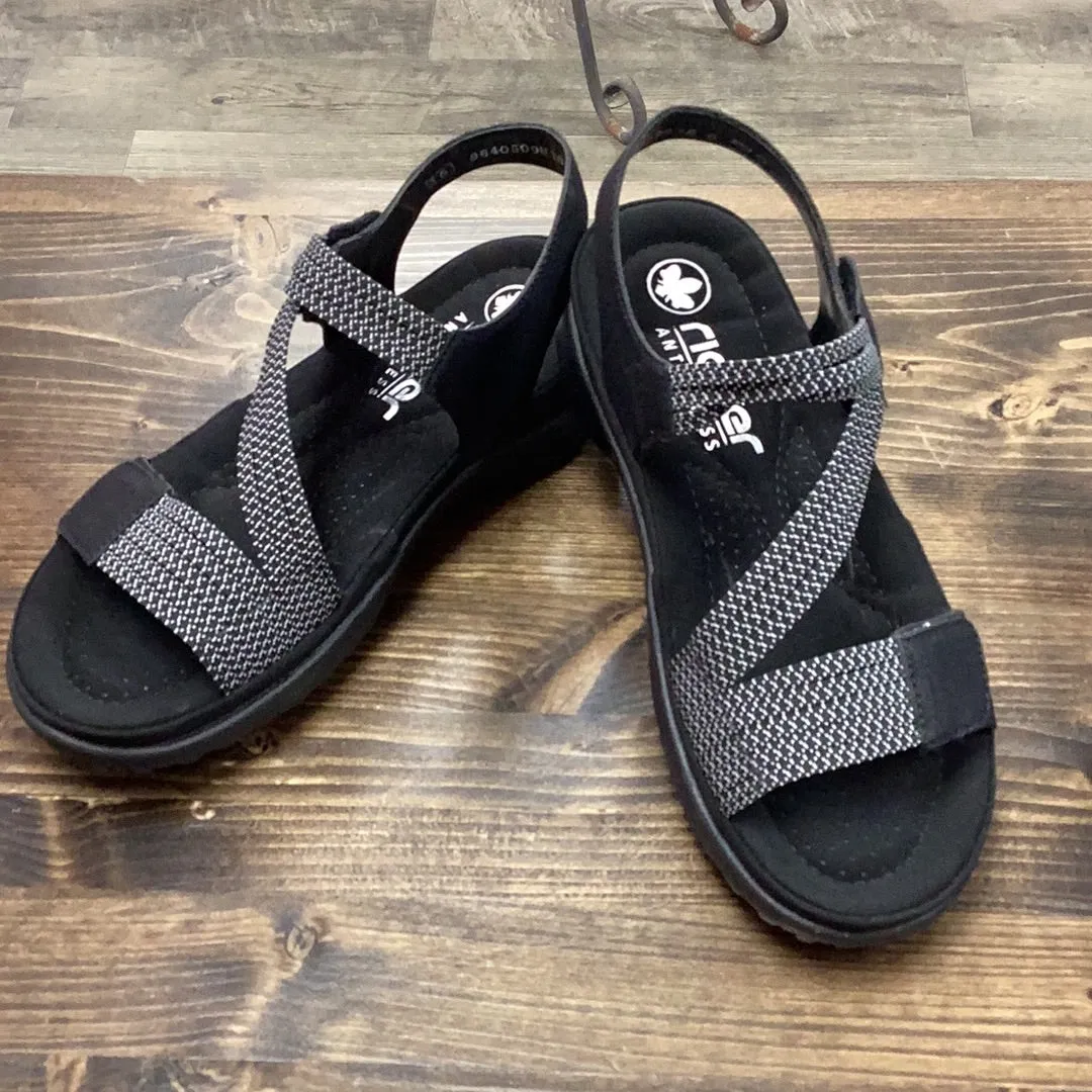 Rieker 64870 Velcro Strap Sandal