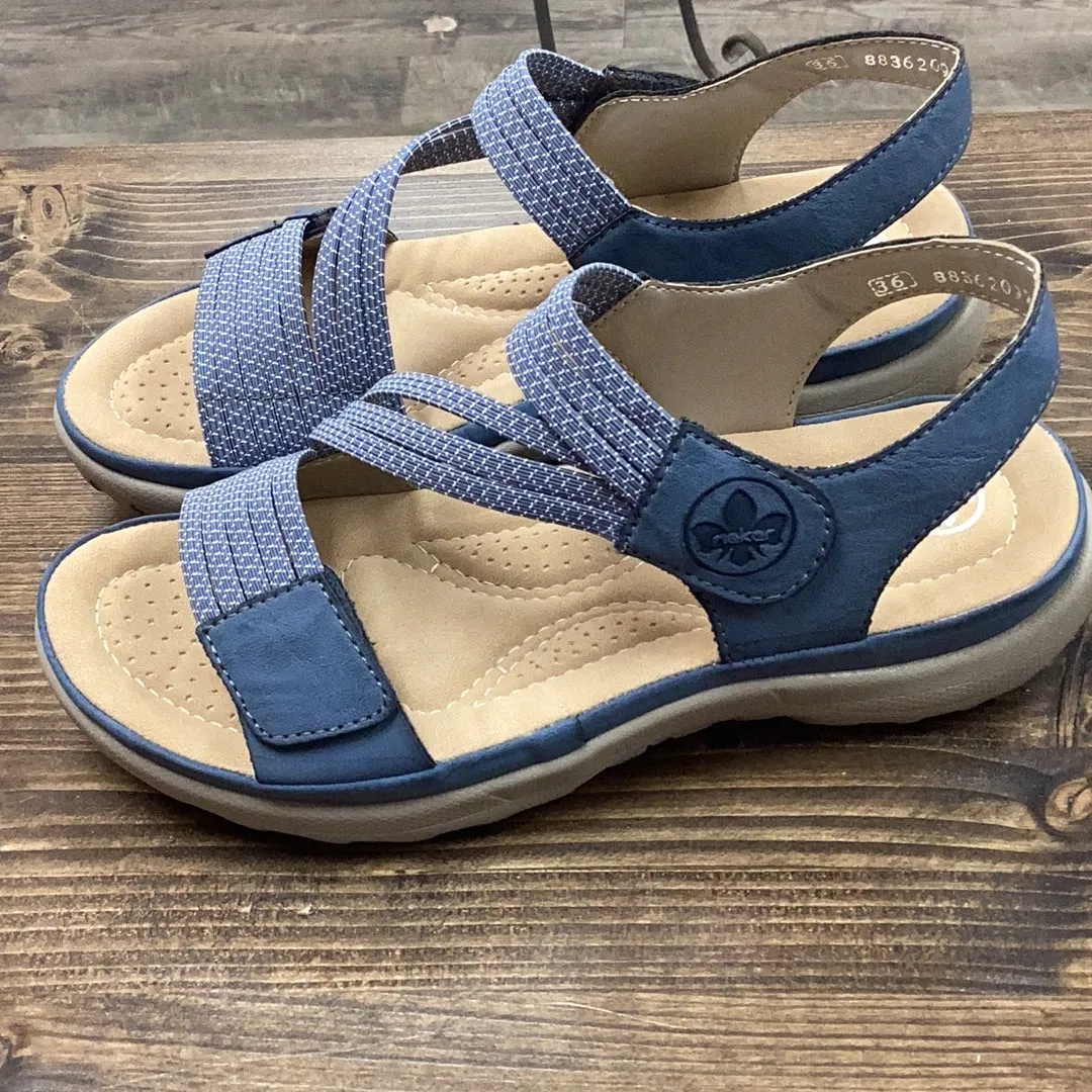 Rieker 64870 Velcro Strap Sandal