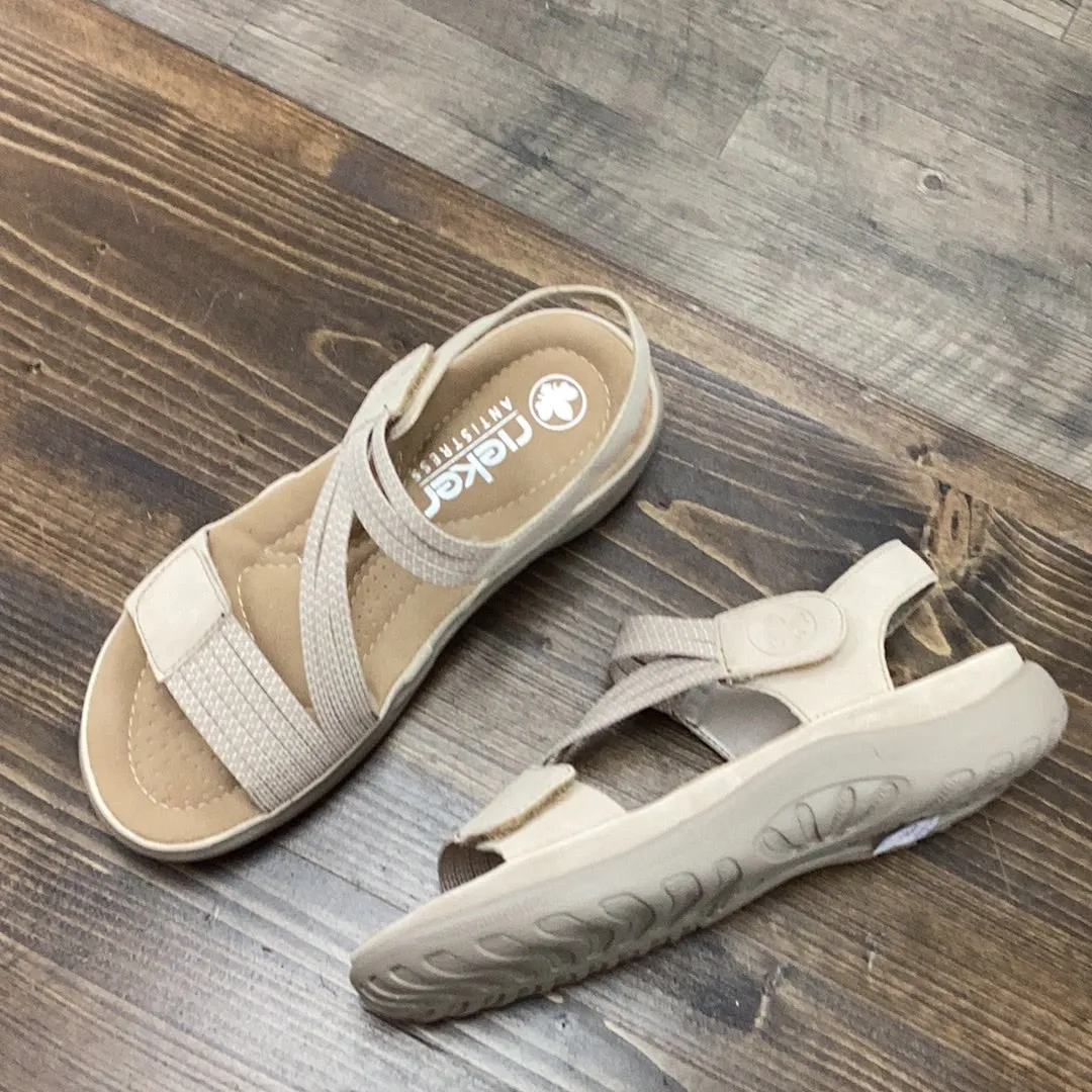 Rieker 64870 Velcro Strap Sandal