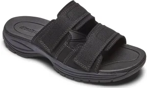 Rockport Dunham Newport Men's Water-Friendly Slide Sandal - Black - 17