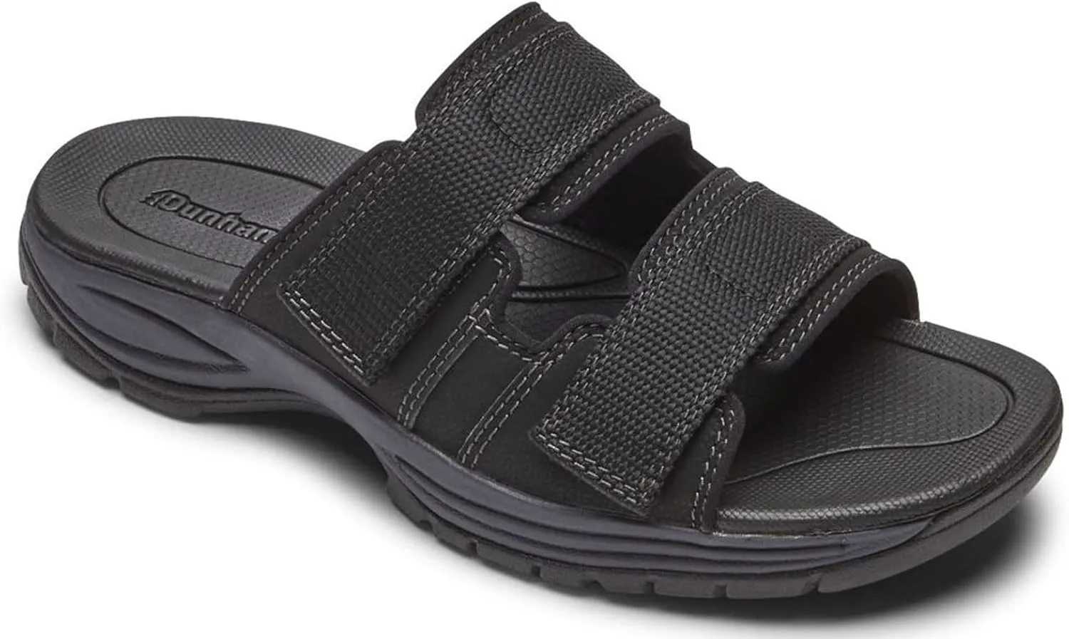 Rockport Dunham Newport Men's Water-Friendly Slide Sandal - Black - 17