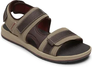 Rockport Men's Lucky Bay Sport 3 Strap Sandal