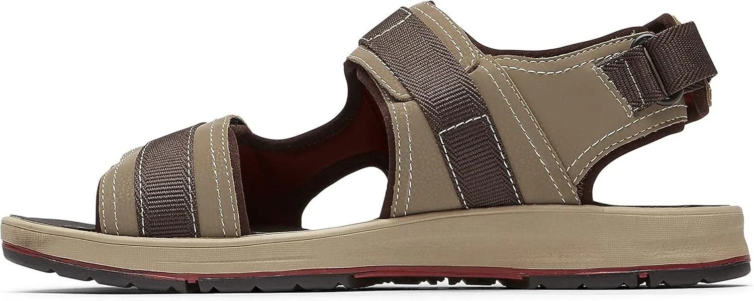 Rockport Men's Lucky Bay Sport 3 Strap Sandal