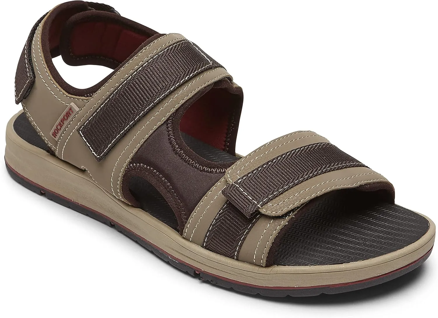 Rockport Men's Lucky Bay Sport 3 Strap Sandal