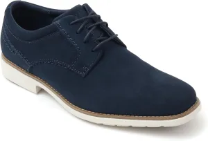 Rockport Total Motion Next Gen Plain Toe Men's Business Shoes, new dress blues suede, 27.5 cm W