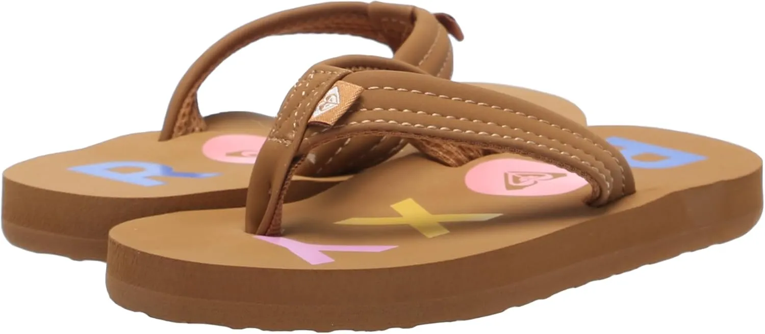 Roxy Girl's Vista Flip Flop Sandal