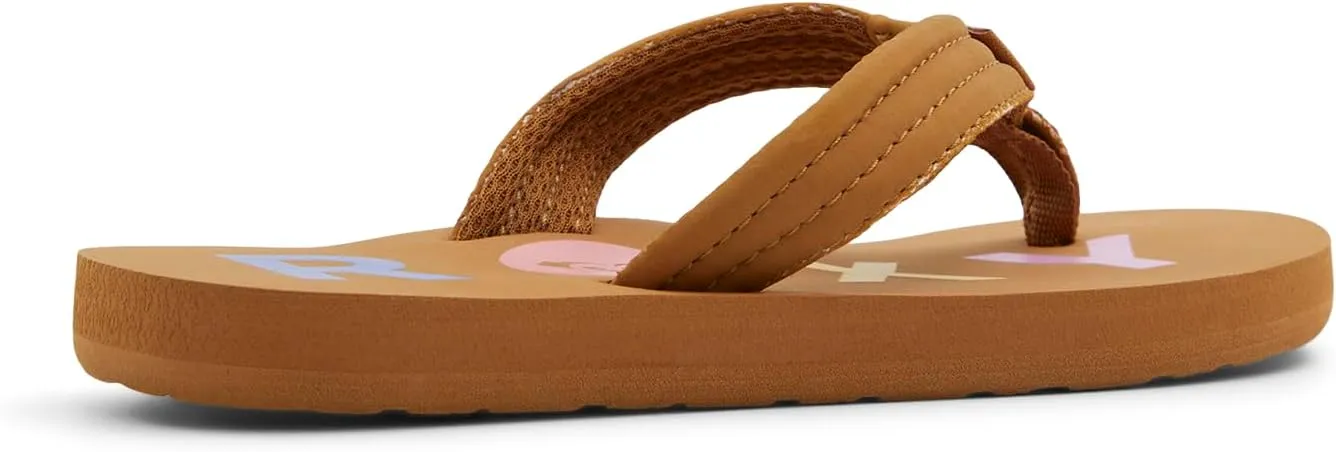 Roxy Girl's Vista Flip Flop Sandal
