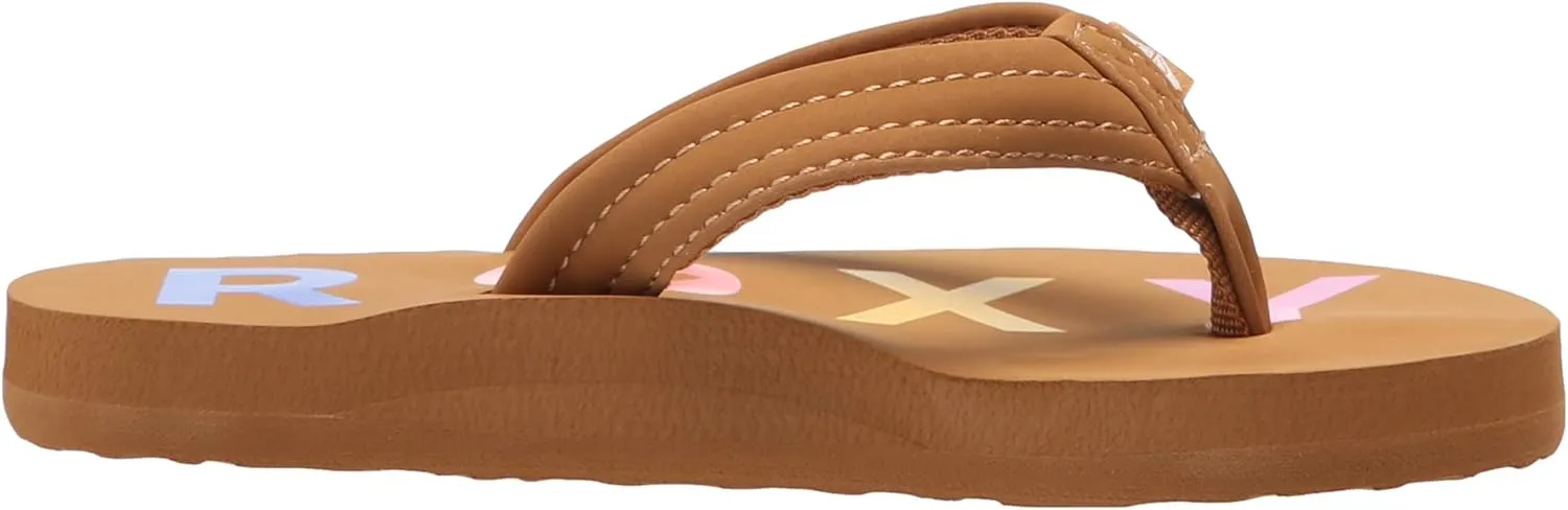 Roxy Girl's Vista Flip Flop Sandal