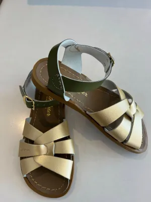 SALT WATER MASH UP KIDS - GOLD OLIVE