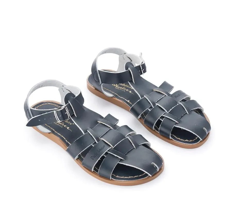 Salt Water Sandals | Shark | Navy | Youth | Adult