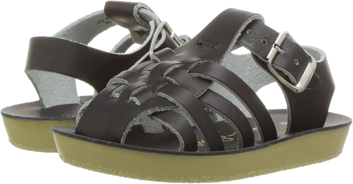 Salt Water Sandals Unisex-Child Sun-san Sailor Flat Sandal
