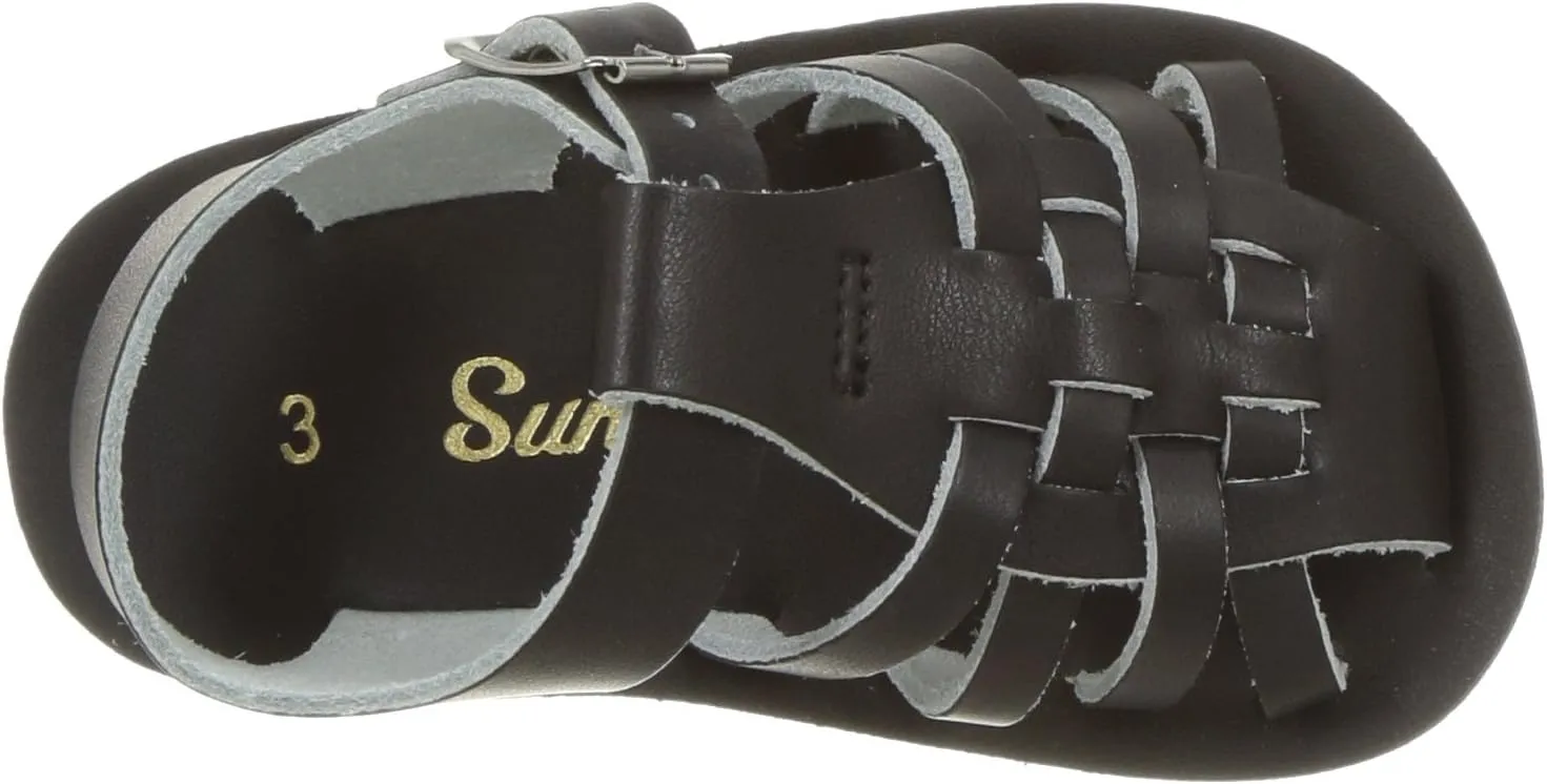 Salt Water Sandals Unisex-Child Sun-san Sailor Flat Sandal