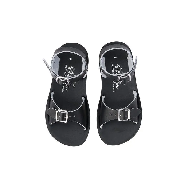 Salt Water Sun-San Surfer Sandal - Black