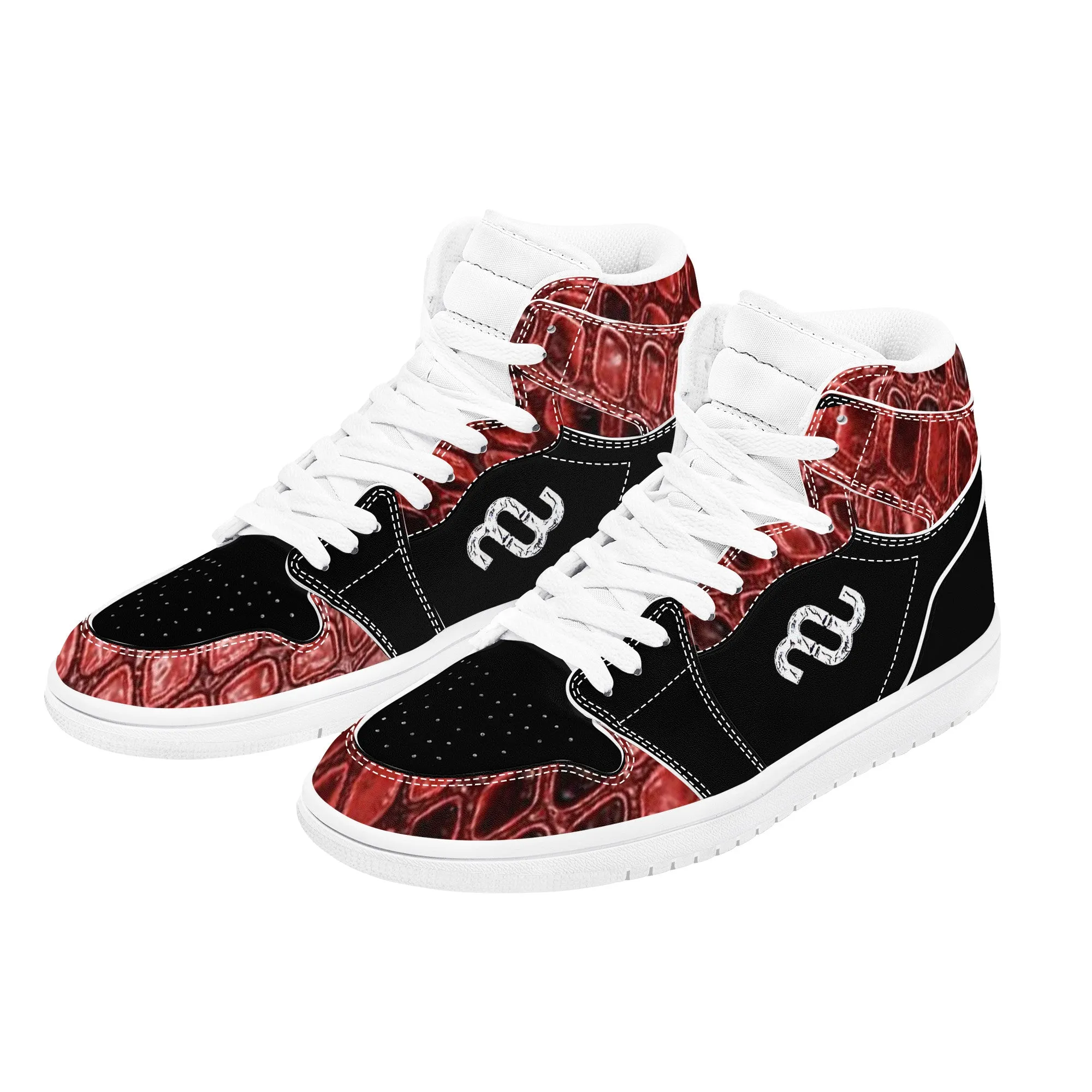 Satisfied clients Leather Great price drop Synthetic Top High Bushae Sneaker Money D17