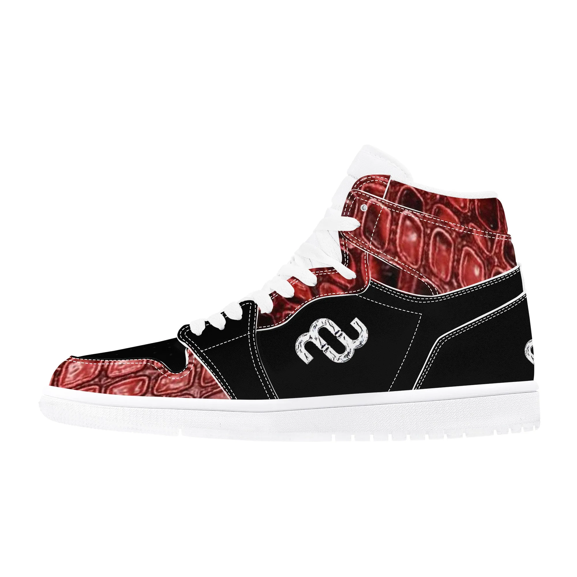 Satisfied clients Leather Great price drop Synthetic Top High Bushae Sneaker Money D17