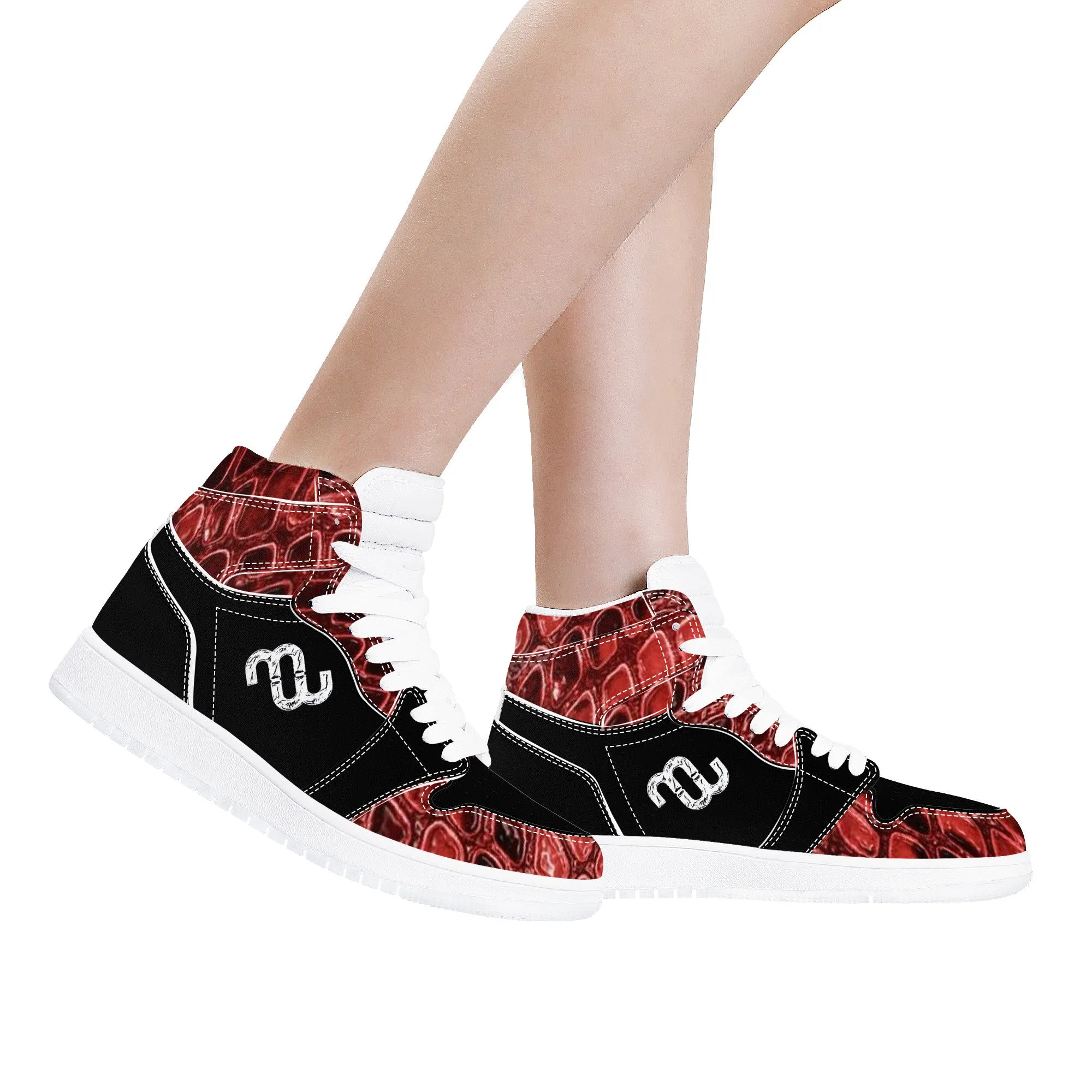 Satisfied clients Leather Great price drop Synthetic Top High Bushae Sneaker Money D17