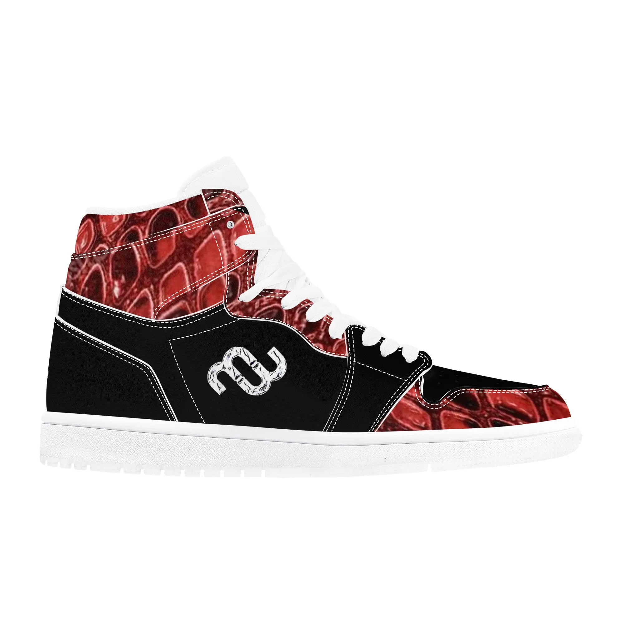 Satisfied clients Leather Great price drop Synthetic Top High Bushae Sneaker Money D17