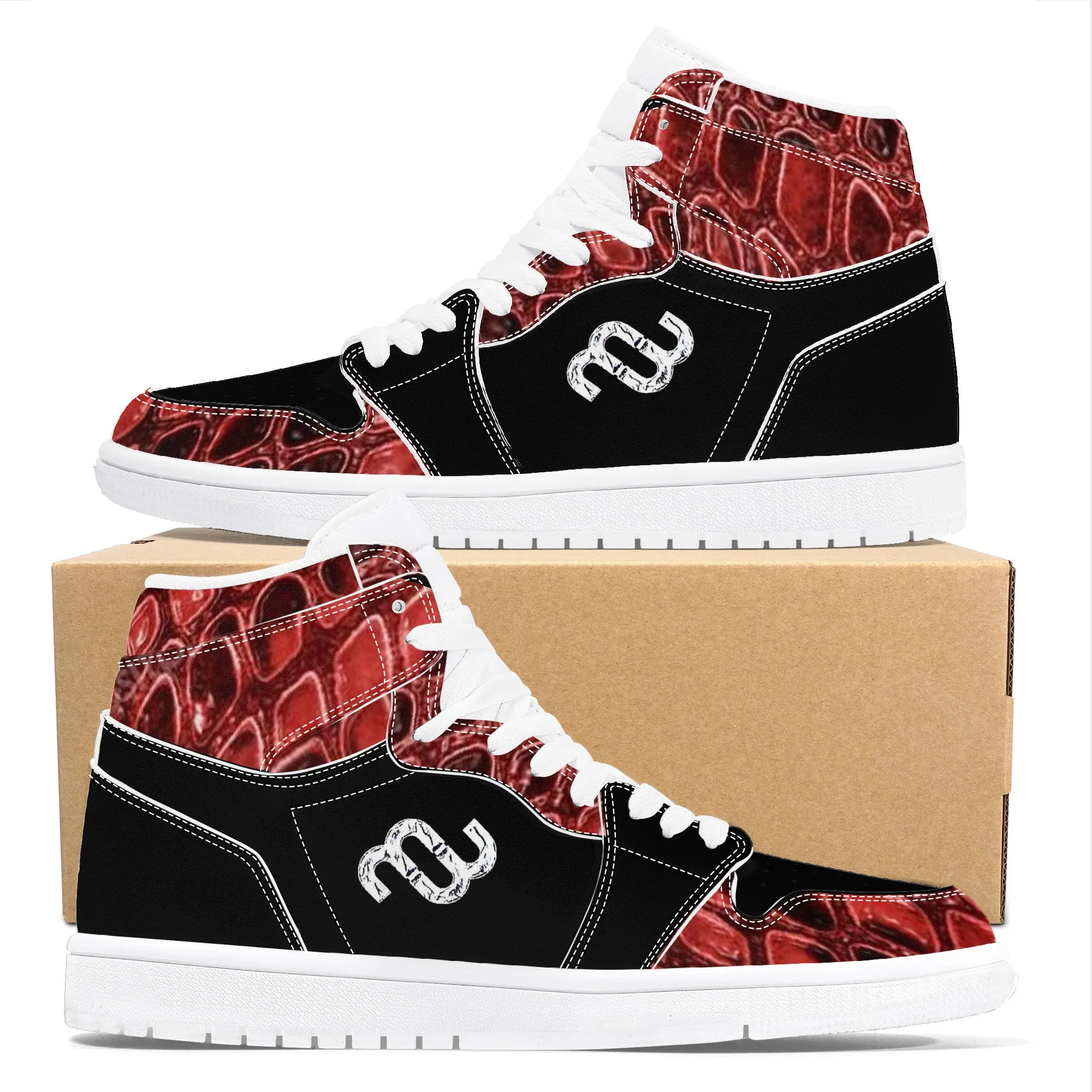 Satisfied clients Leather Great price drop Synthetic Top High Bushae Sneaker Money D17