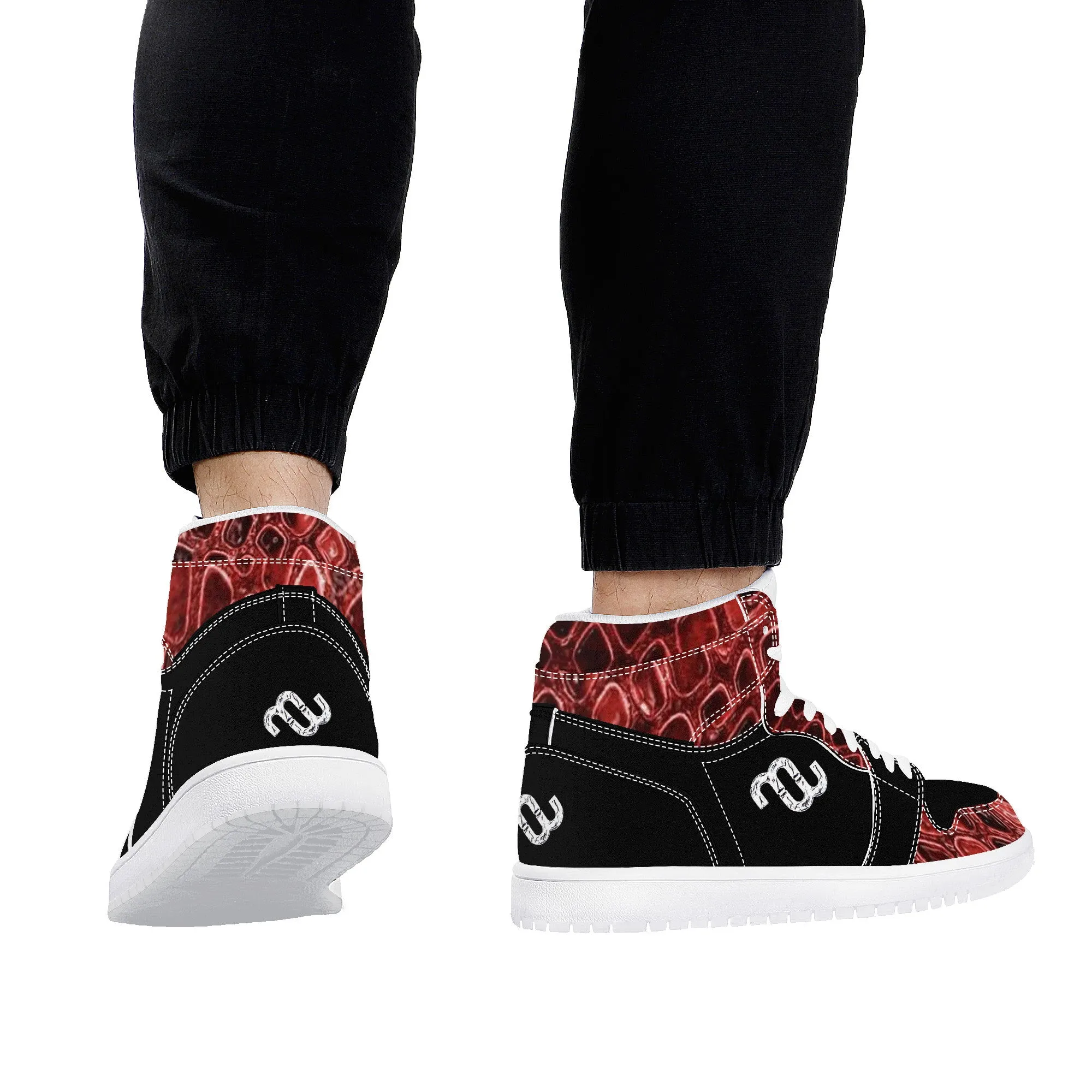 Satisfied clients Leather Great price drop Synthetic Top High Bushae Sneaker Money D17