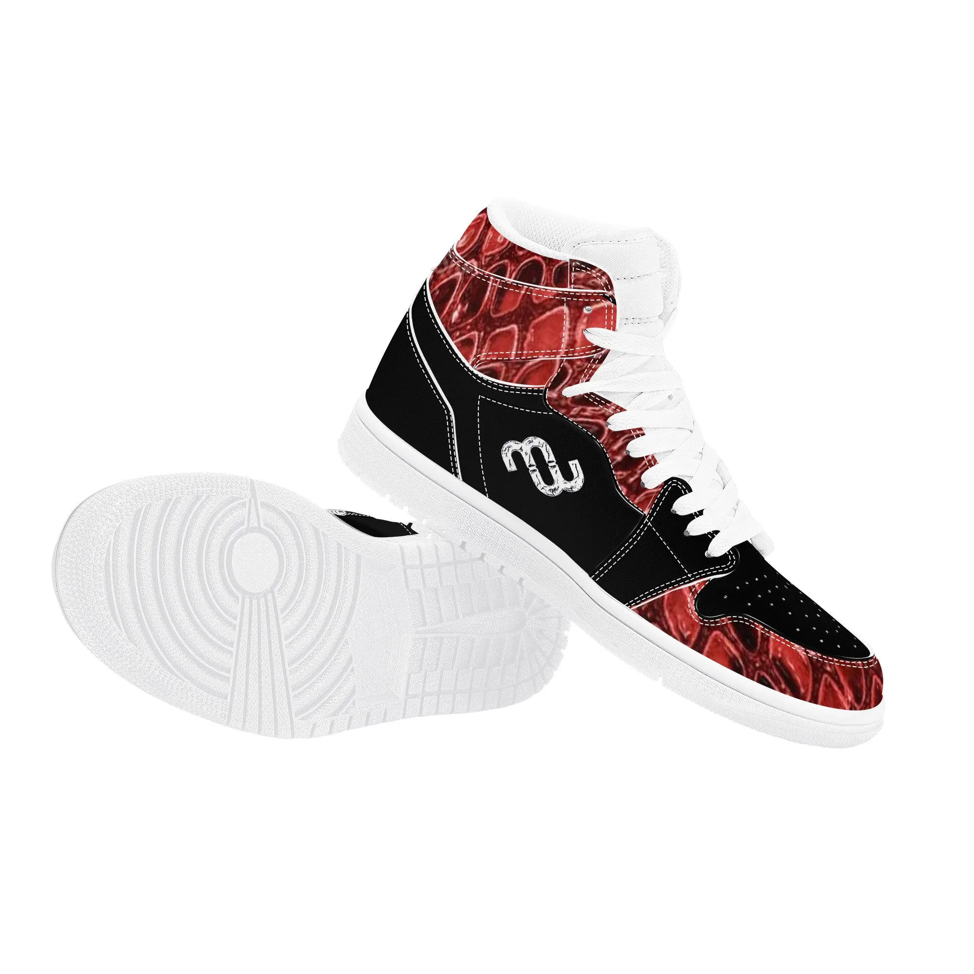 Satisfied clients Leather Great price drop Synthetic Top High Bushae Sneaker Money D17
