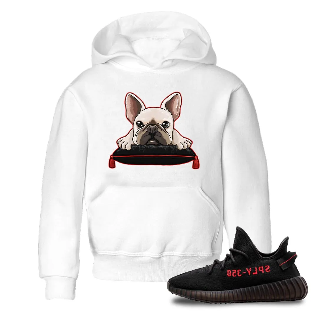 Seamless delivery Yeezy Sneaker - Best-selling items Kids Bred SNRT French Bulldog Tee 350