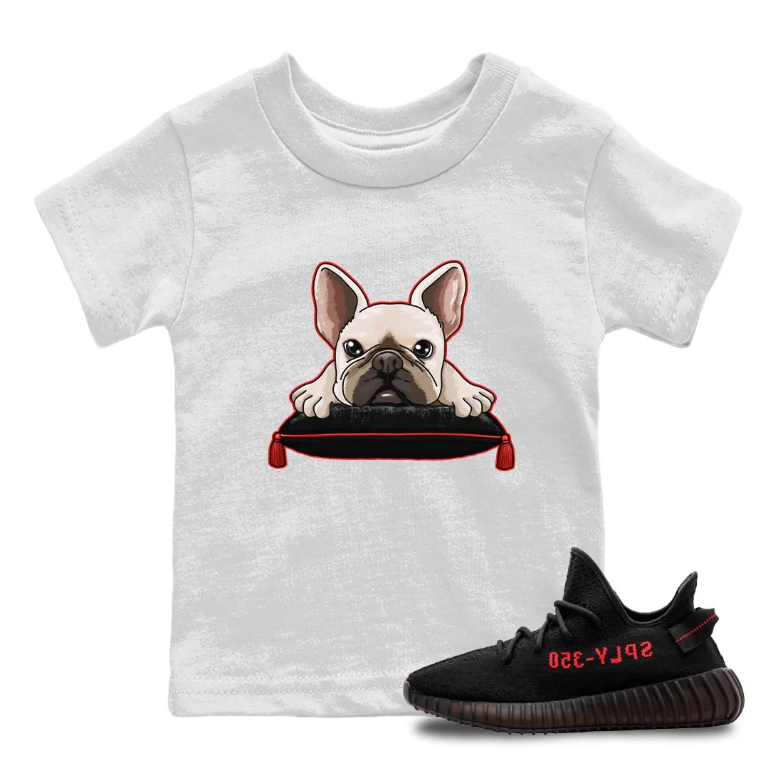 Seamless delivery Yeezy Sneaker - Best-selling items Kids Bred SNRT French Bulldog Tee 350
