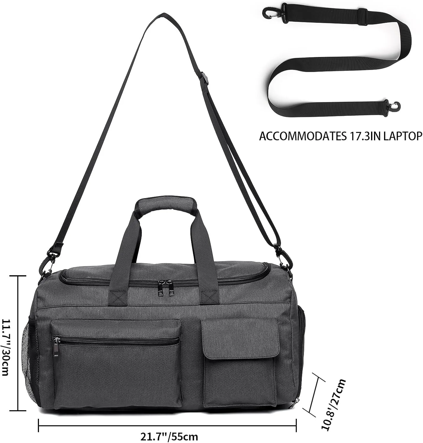 seyfocnia Fashion, B01-21inch-black 2.0