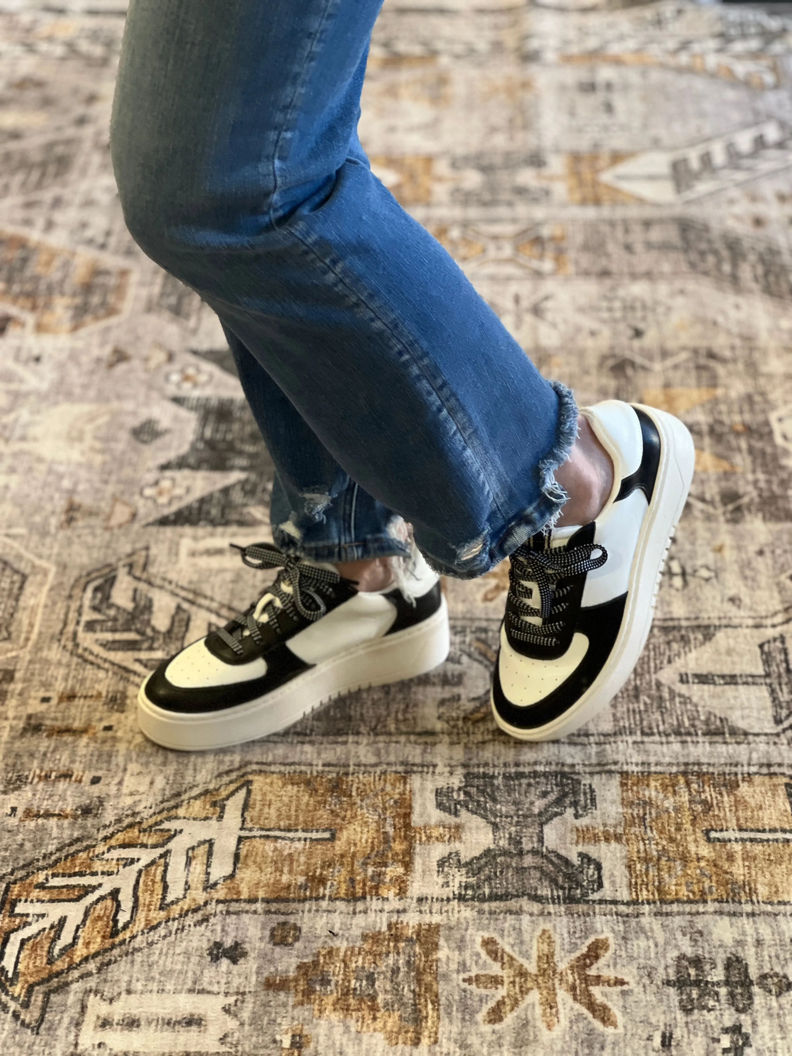 SHIRLEY BLACK SNEAKER