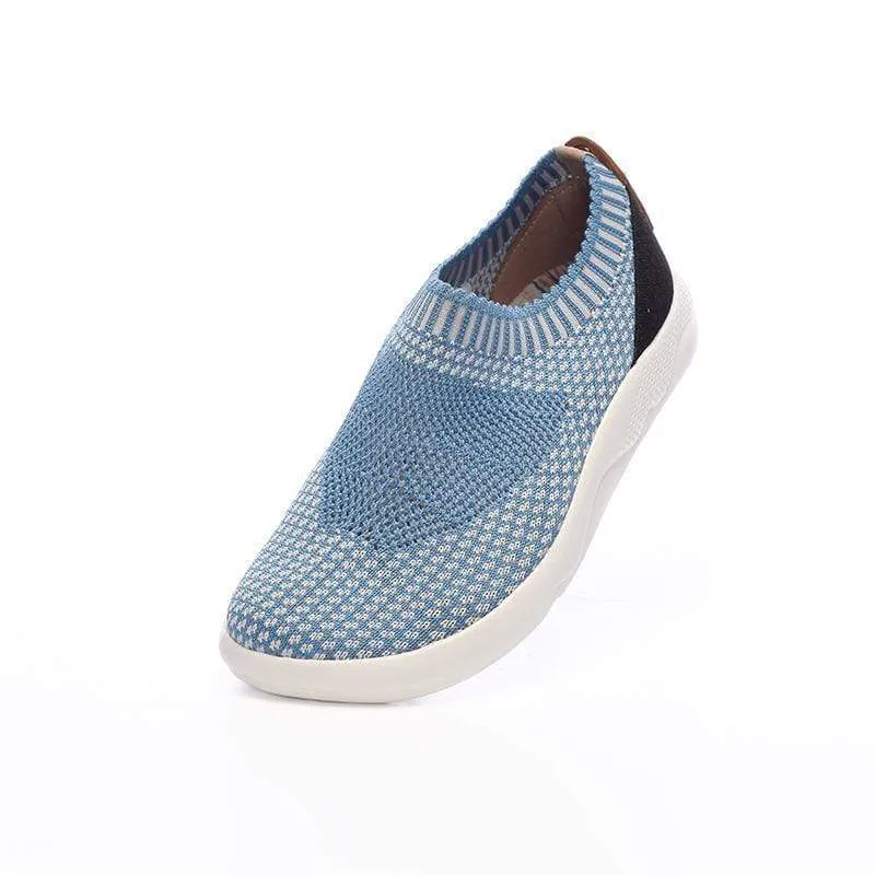 Sicily Blue Kid Sneakers