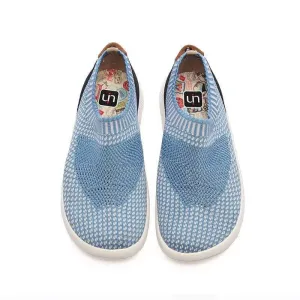 Sicily Blue Kid Sneakers