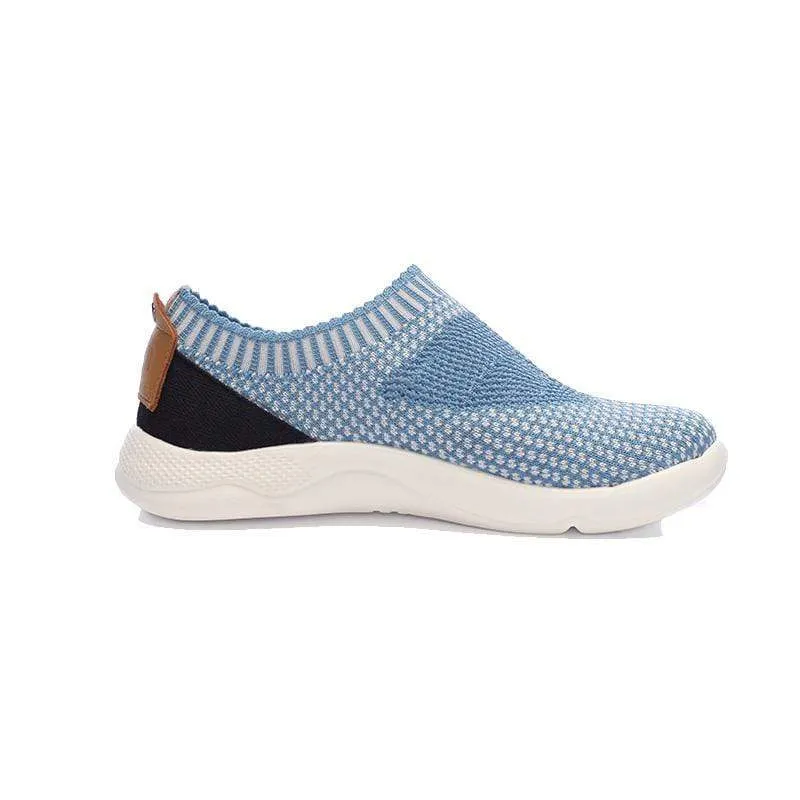 Sicily Blue Kid Sneakers