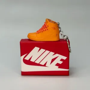Single Sneaker Keychain - AJ1 Gatorade High With Box