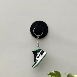 Single Sneaker Keychain - AJ1 Green Glow High (No Box)