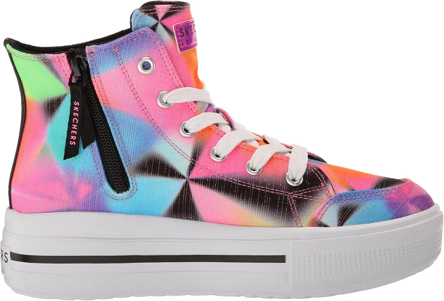 Skechers Girl's Hyperflift-Prism Party Sneaker