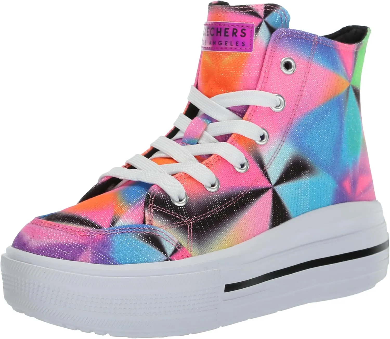 Skechers Girl's Hyperflift-Prism Party Sneaker