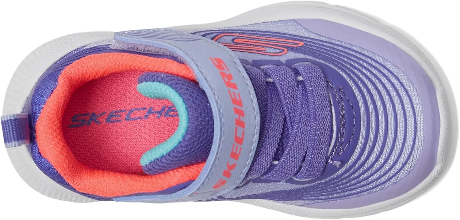 Skechers Girls' Microspec Advance Sneaker