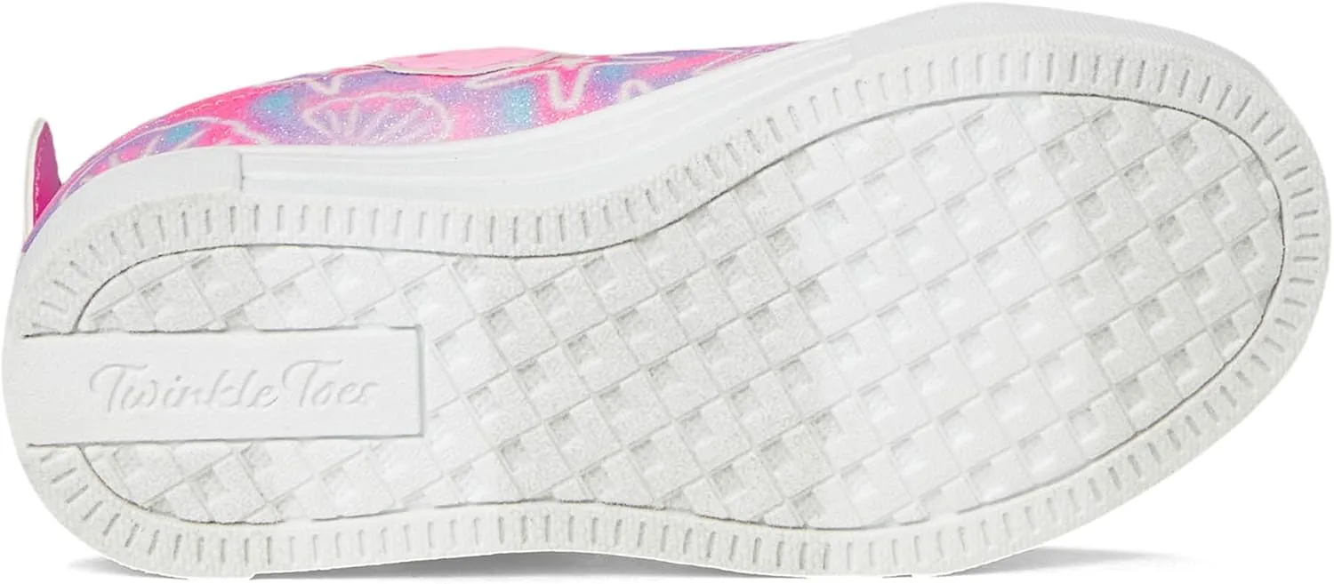 SKECHERS Girl's Twinkle Sparks-Underwater Magic Sneaker
