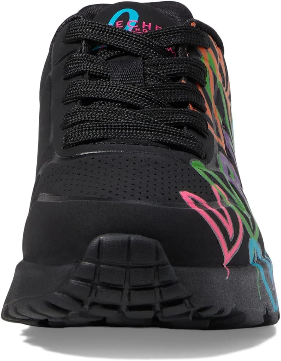 Skechers Girls' Uno Lite spread the Love