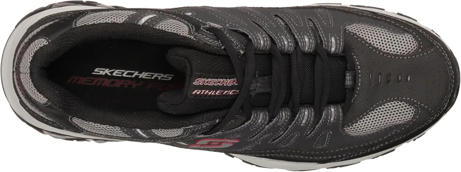Skechers Men's Afterburn Memory Fit Lace-up Sneaker