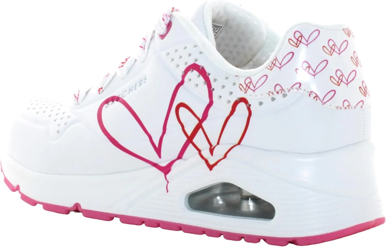 Skechers Women's Uno-Twin Hearts Sneaker
