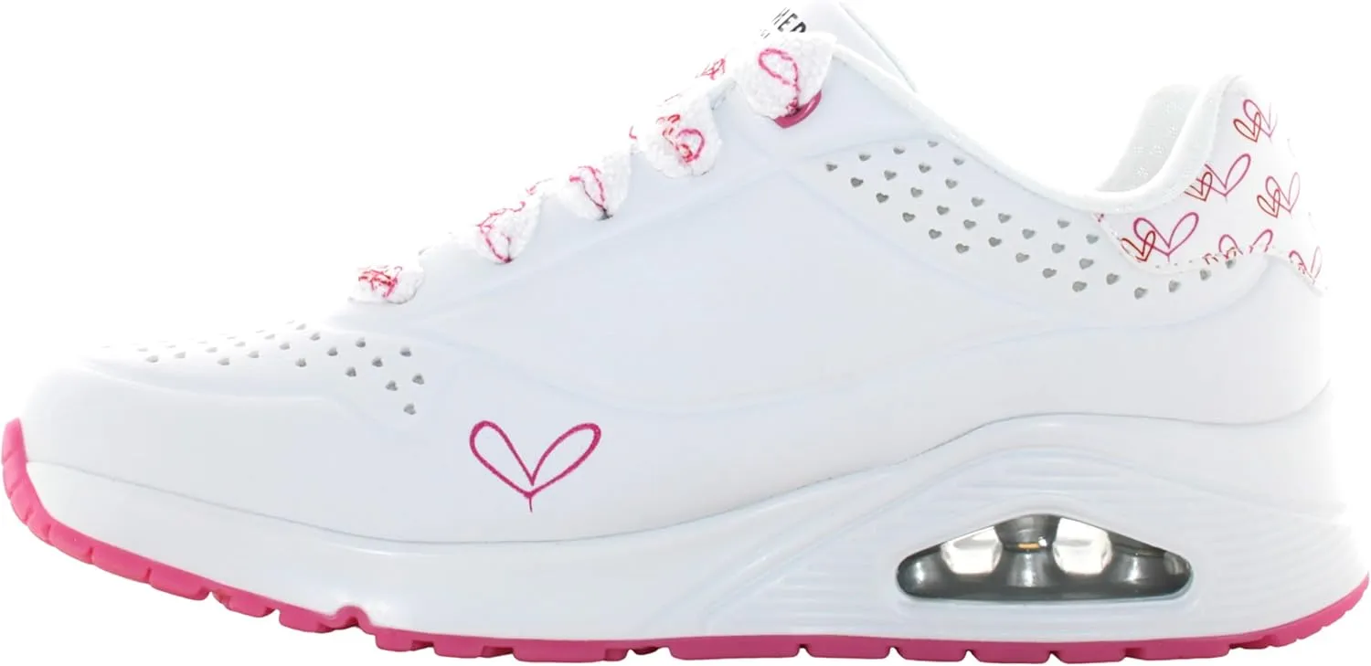 Skechers Women's Uno-Twin Hearts Sneaker