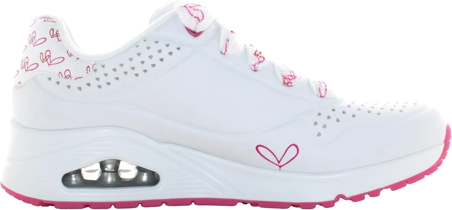 Skechers Women's Uno-Twin Hearts Sneaker