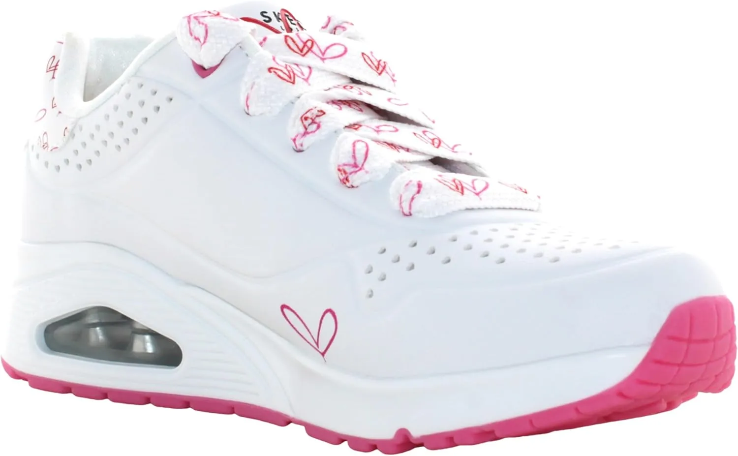 Skechers Women's Uno-Twin Hearts Sneaker